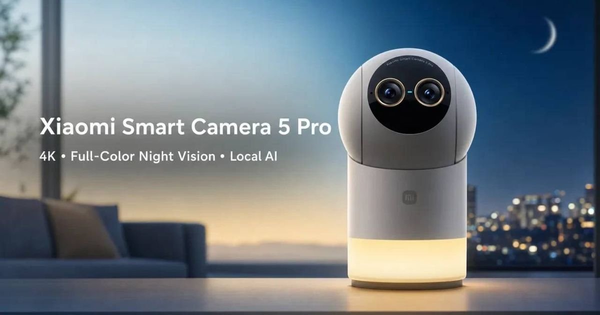 Xiaomi Smart Camera 5 Pro бачить у кольорі навіть уночі: 4K, локальний ШІ та стеження за людьми 2 Xiaomi Smart Camera 5 Pro бачить у кольорі навіть уночі: 4K, локальний ШІ та стеження за людьми